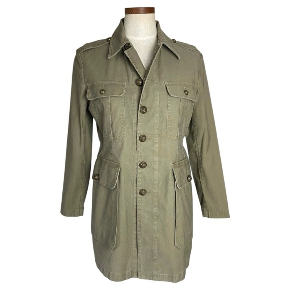 Guideboat Co Lafayette Escadrille Military Field Jacket Sz M